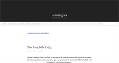 Desktop Screenshot of jornalagora.info